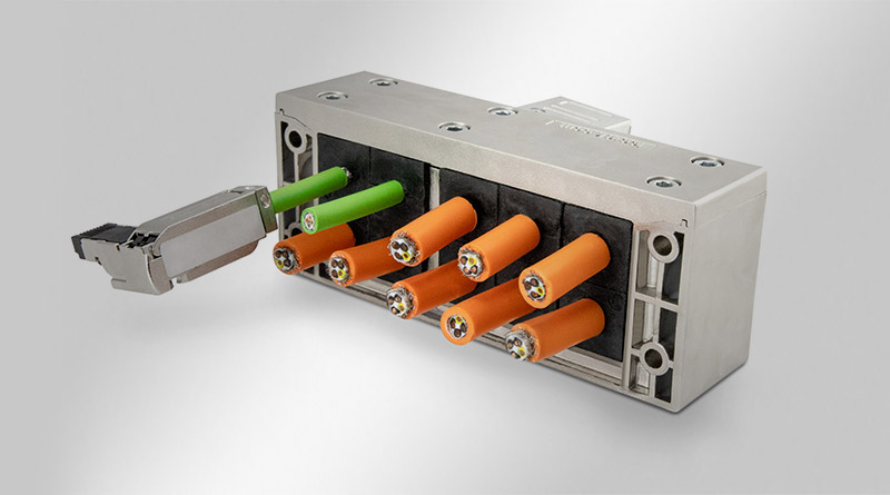 EMC-KEL-DS 可分EMC电缆引入框架 
