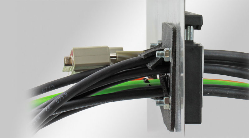 KEL-U-BS cable entry frames with fire penetration seals (EN 45545-3)